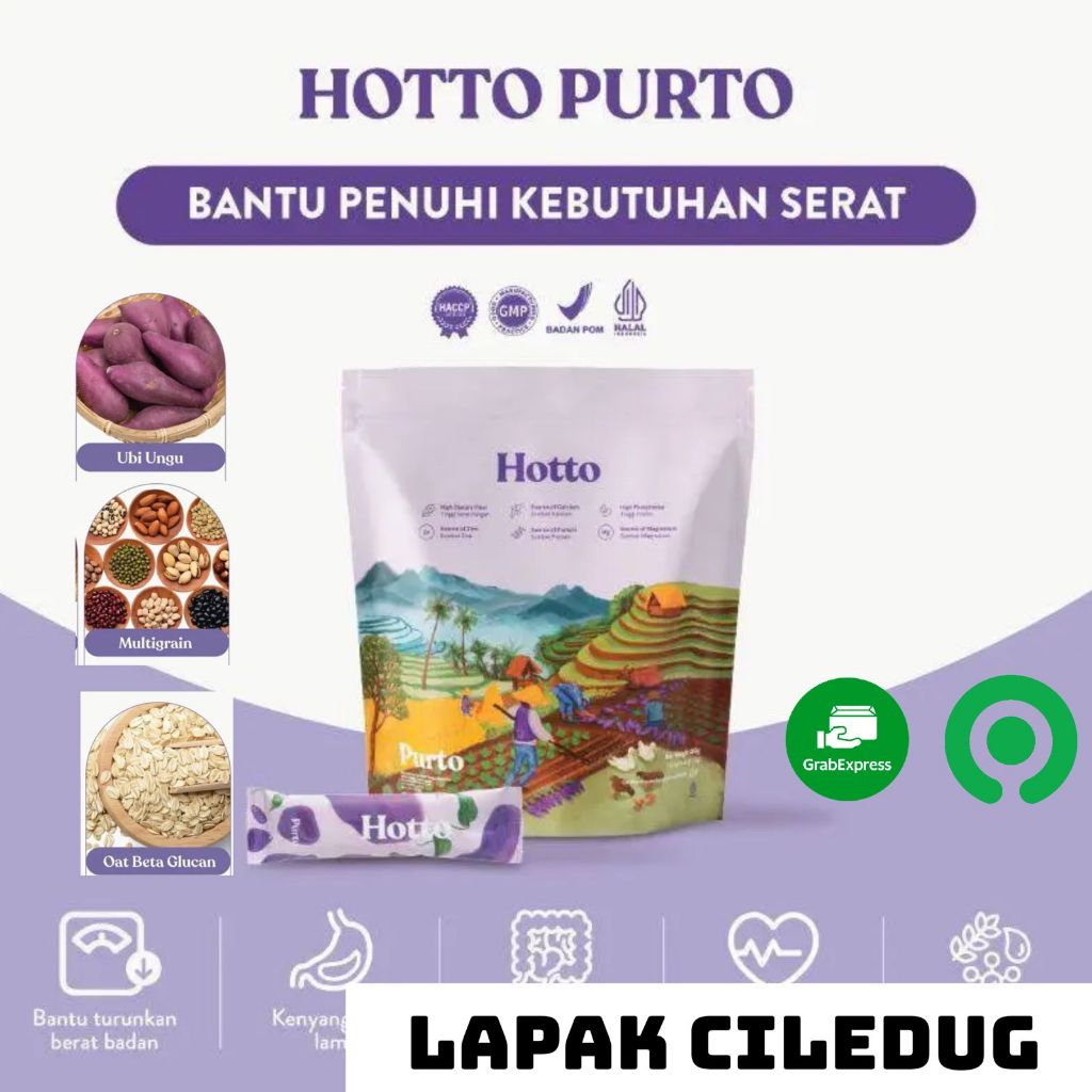 

Hotto Purto Pouch Multigrain 16 Saset