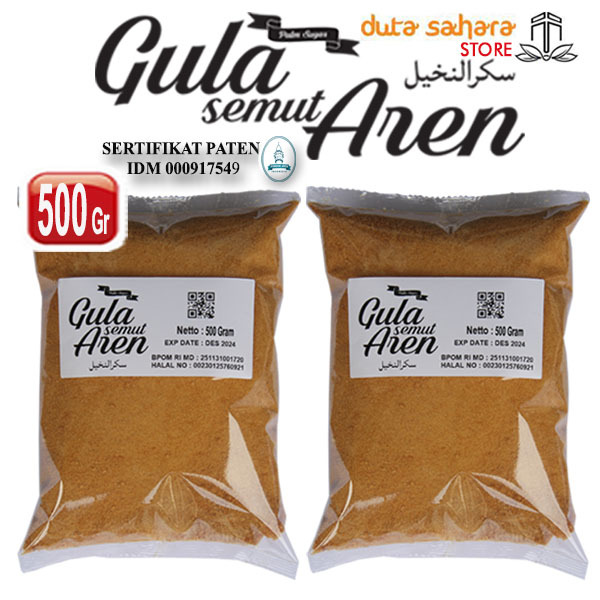 

Gula Aren Asli Semut Bubuk Palm Sugar 500 Gram Murah