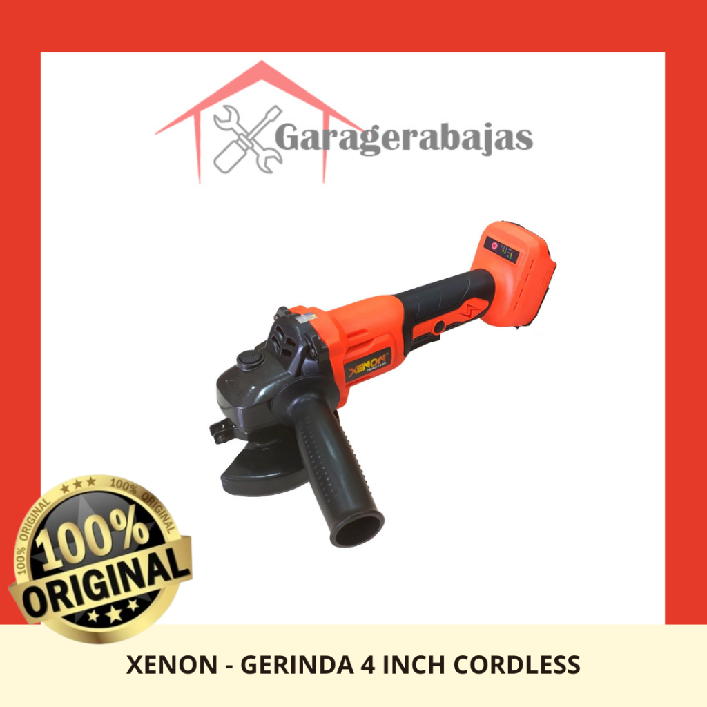 XENON - GERINDA 4 INCH CORDLESS / GERINDA BATERAI CDAG1845-UE