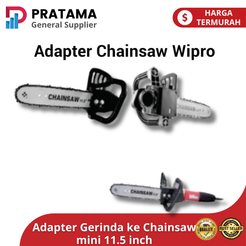 WIPRO 11.5 Inch Adapter Gerinda To Chainsaw Mini | surabaya