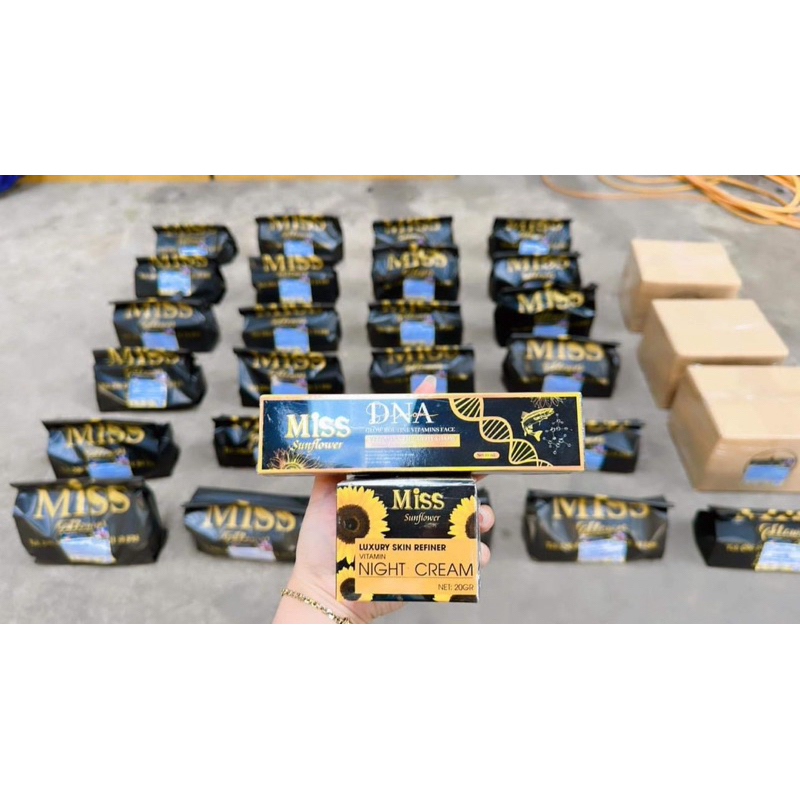 MISS SUNFLOWER ORIGINAL NIGHTCREAM BUNDLING MISS DNA