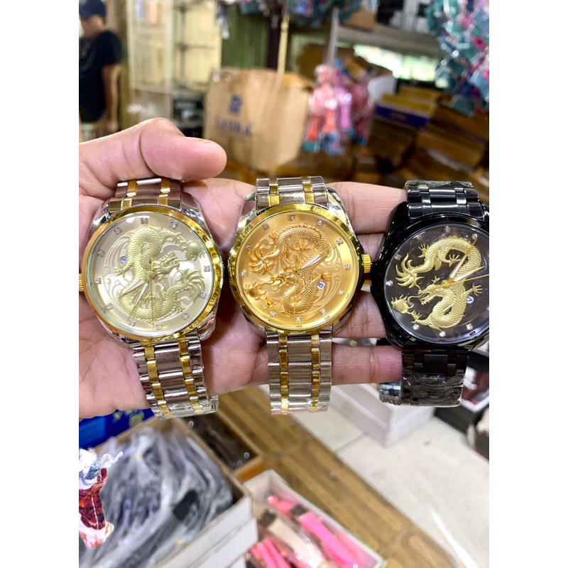 JAM TANGAN DRAGON/ NAGA RANTAI
