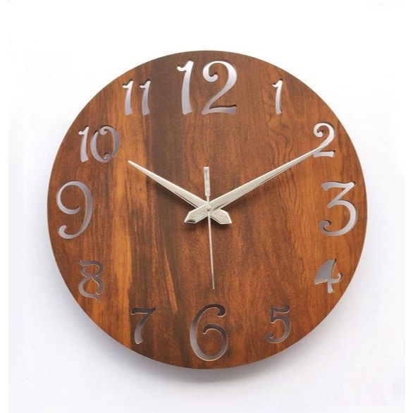 Jam Dinding Kayu Jati Model Unik Antik Terbaru