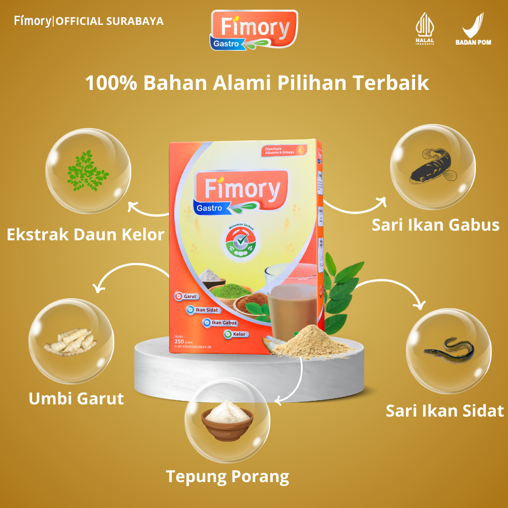 

NG Paket 2 Box Fimory Gastro - Minuman Sehat Mengatasi Asam Lambung dan Magh Kronis BPOM