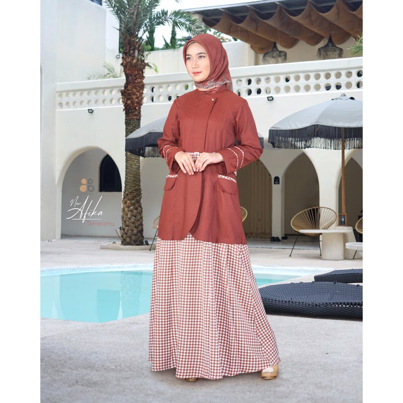 NUBUA NEW AFIKA || DRESS NUBUA || NUBUA AFIKA || GAMIS TERBARU NUBUA || DRESS ELEGAN || CASUAL SEMI 