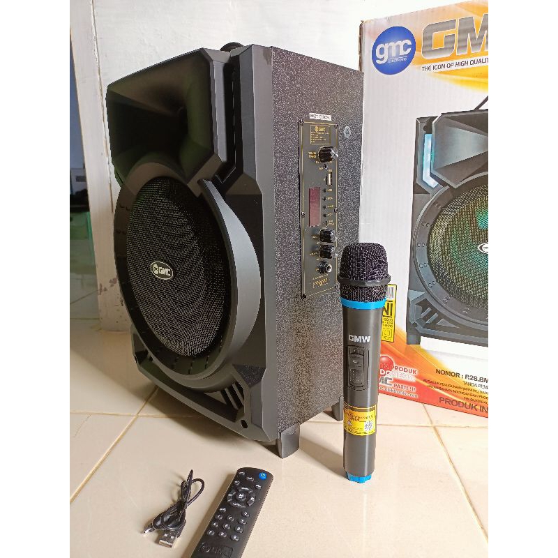 SPEAKER BLUETOOTH GMC 8 INCH
