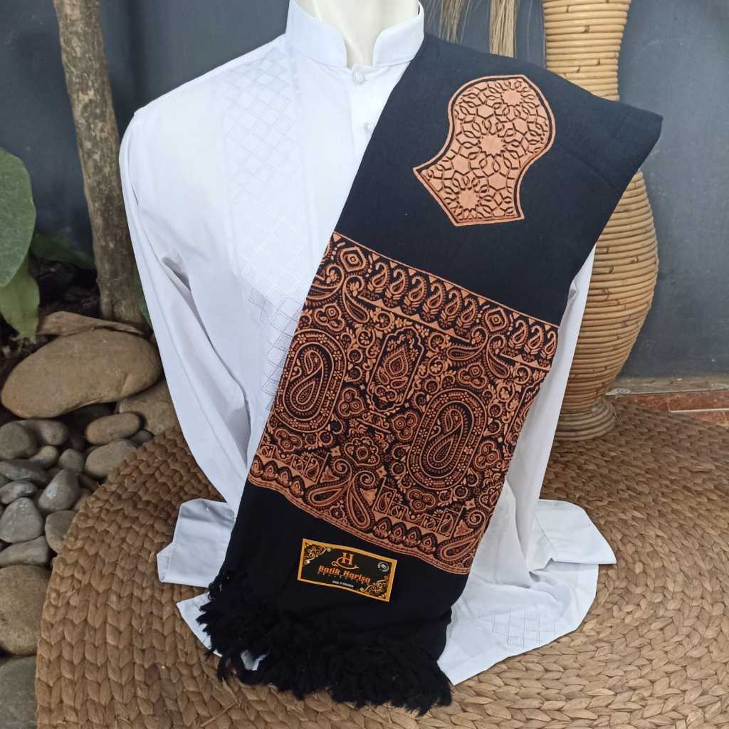 Terbaru Sorban Batik Motif Kashmir Sorban Habib Umar