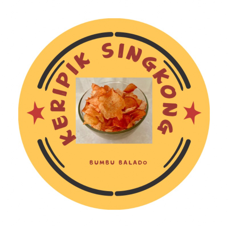 

nyemiLah keripik singkong bumbu balado