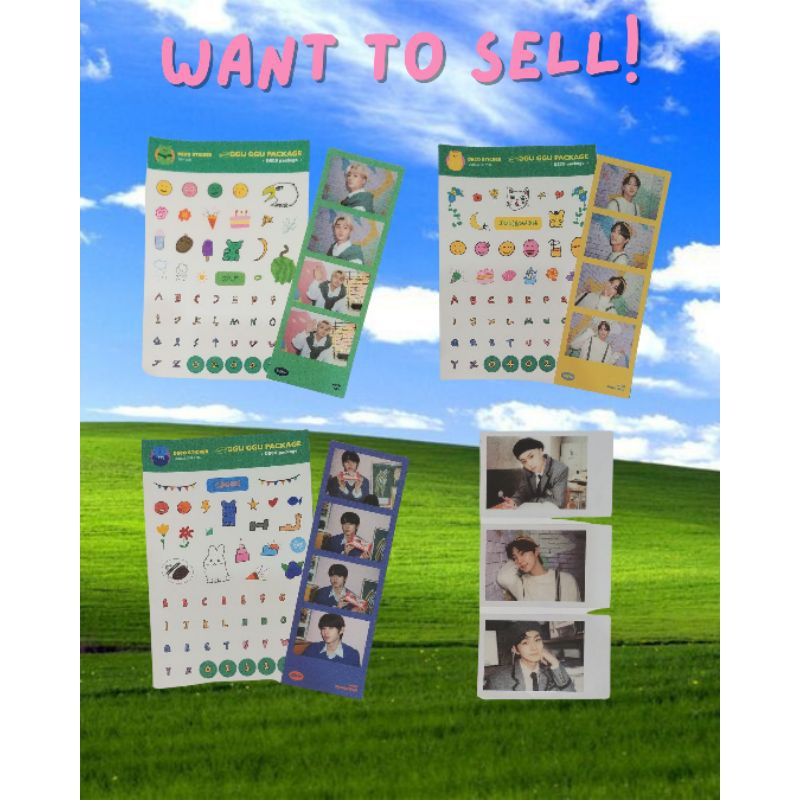enhypen ggu ggu package sticker set jay jungwon sunghoon