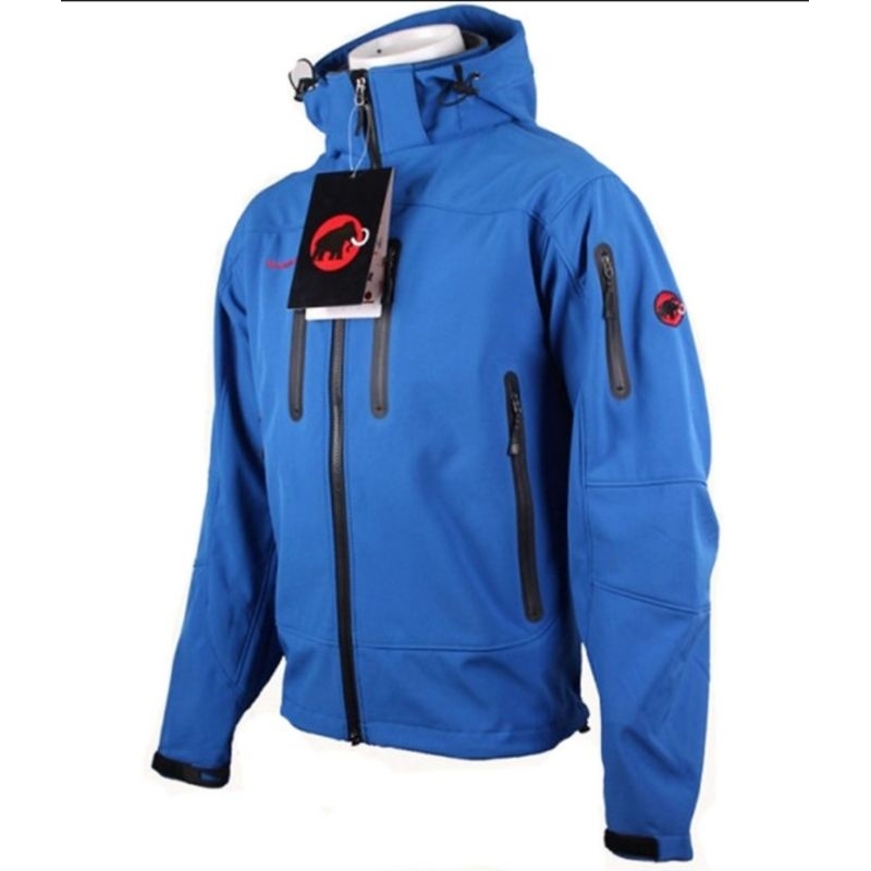 JAKET MAMMUT ORIGINAL RARE UNISEX (MEN'S & WOMEN'S) MOUNTAINEERING EXTREME SOFTSHELL WINDBREAKER UNI