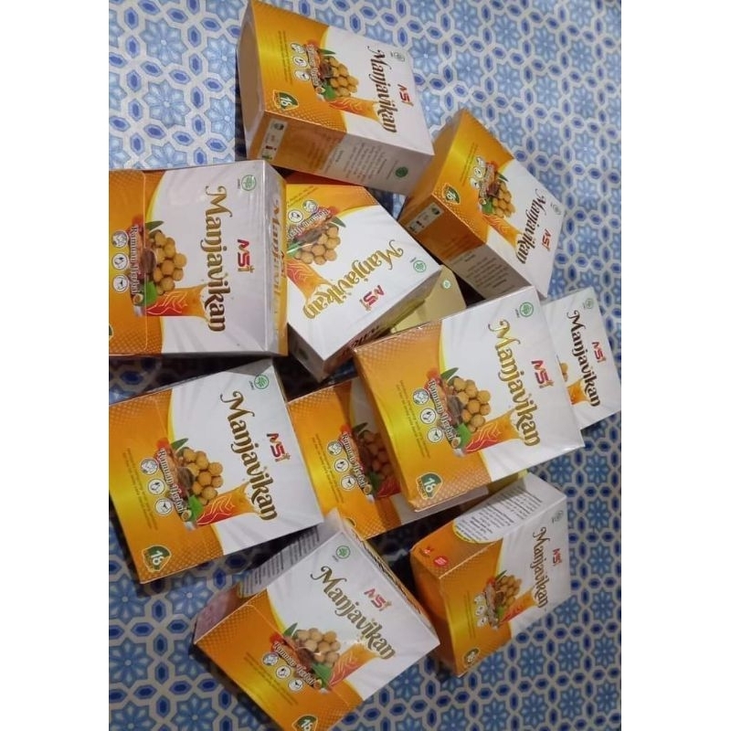 Paket Hemat ✅ 1 BOX 15 saset MANJAVIKAN ORIGINAL MSI Free ID