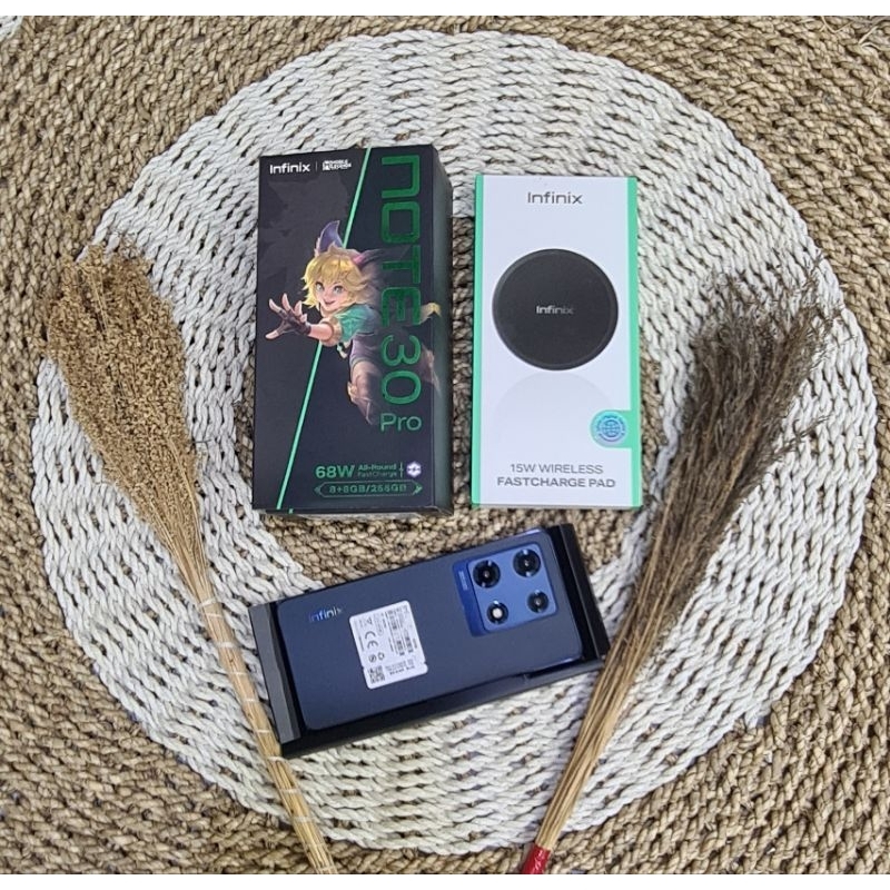INFINIX NOTE 30 PRO 8/256 SECOND MULUS FULLSET ORI RESMI INDONESIA