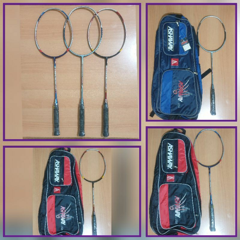 RAKET ASHAWAY ASHATECH 3500. GROOVE POWER 3000. 5000. ORIGINAL. STOK LAMA