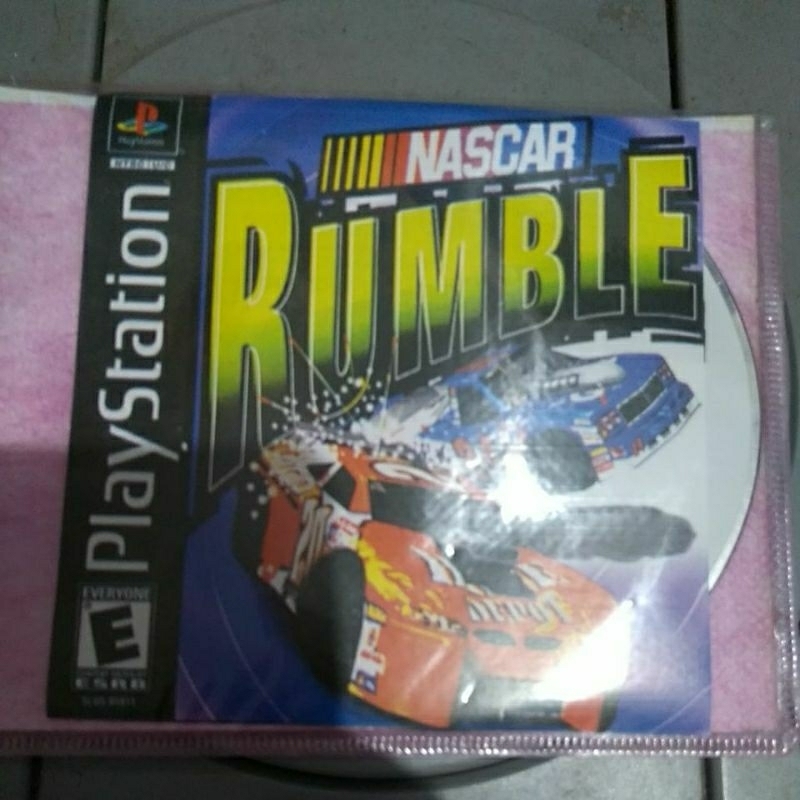 KASET GAME PS1 NASCAR RUMBLE CD PSX PSONE PS SLIM COPAB