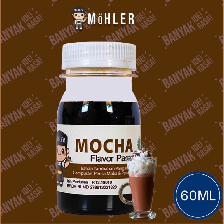 

WTD562 Pasta Perisa Pewarna MOHLER 6gr MOCHA