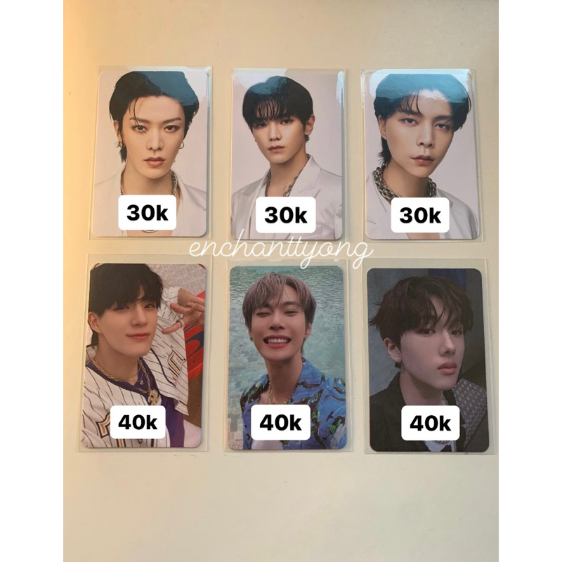 PC NCT Yuta, Taeyong, & Johnny Neo City The Link Fortune Concept, Jeno Beatbox Digipack Ver., Doyoun