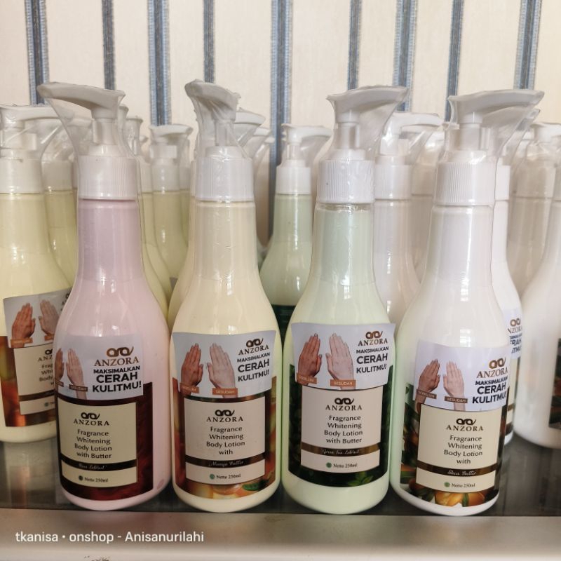 Lotion whitening anzora 250ml | handbody anzora