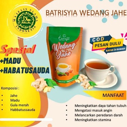 

WNT265 XG34448 Minuman Herbal Sari Wedang Jahe Bubuk ori batrisyia skincare