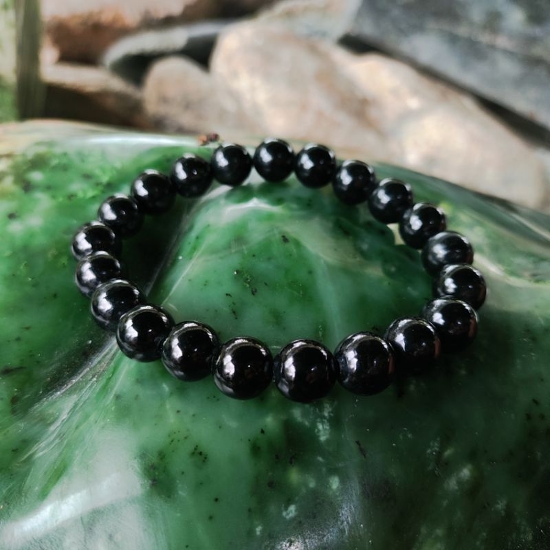 Gelang Black Jade Aceh Asli