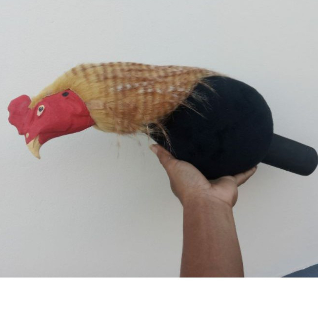 Boneka Kepala Ayam Untuk Latihan Ayam Jantan Aduan