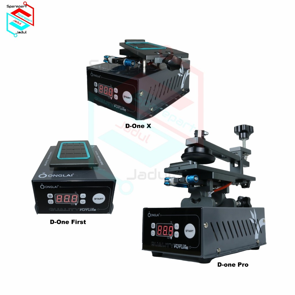 Mesin Pemisah Touchscreen ONGLAI D-One Double Pump Series Separator LCD Vacuum Ganda ( D-One First ;