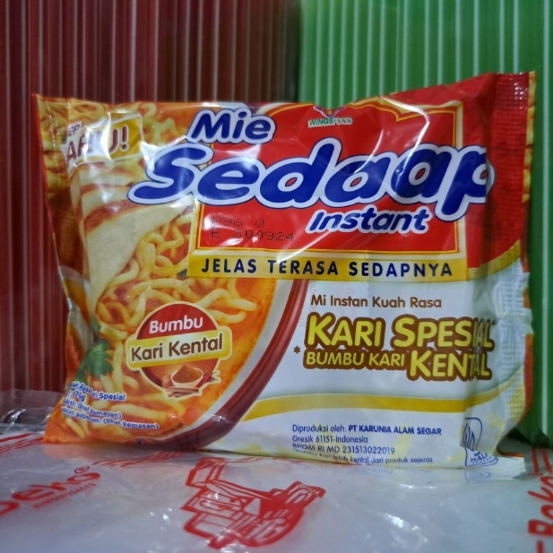 

MIE INSTAN SEDAAP KARI SPESIAL