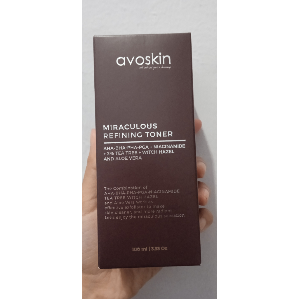 Avoskin Miraculous Refining Toner MRT Exfoliator