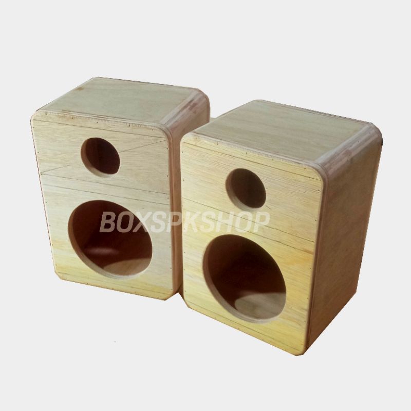 Box 6 inch + tweeter box speaker miniatur