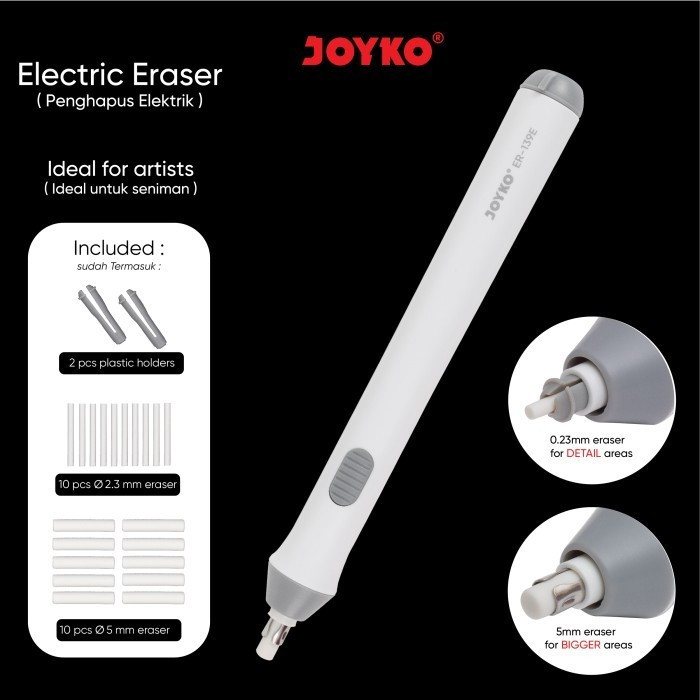 

Penghapus Elektrik Joyko ER-139E | Electric Eraser