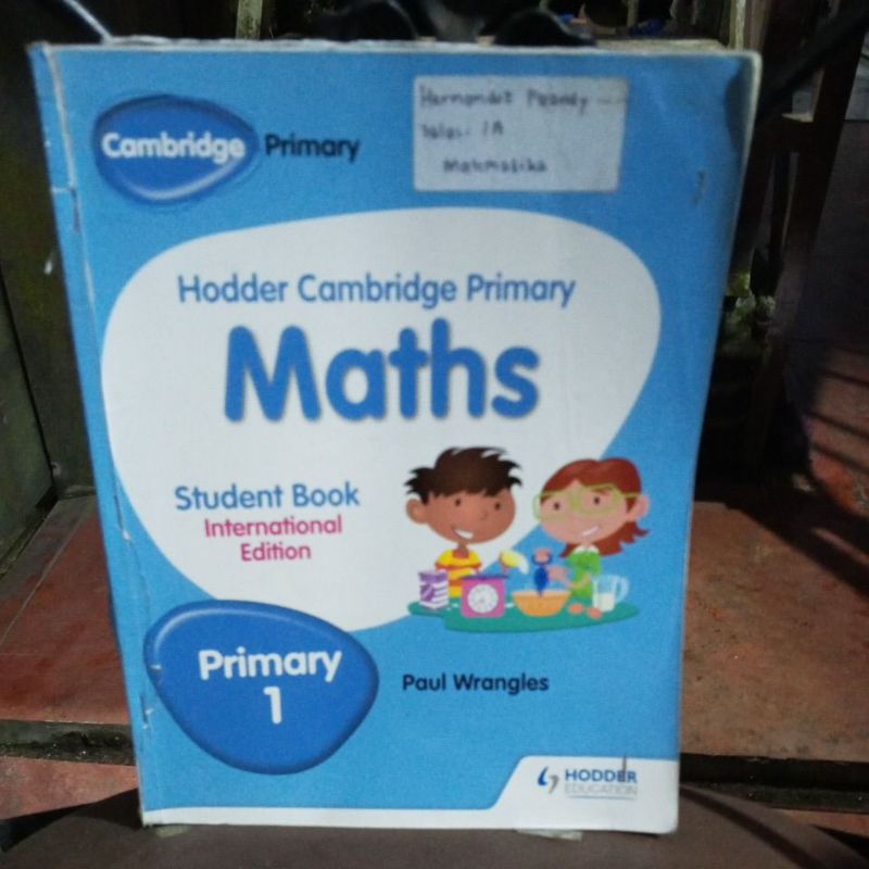 HODDER CAMBRIDGE PRIMARY MATHS STUDENT BOOK PRIMARY 1