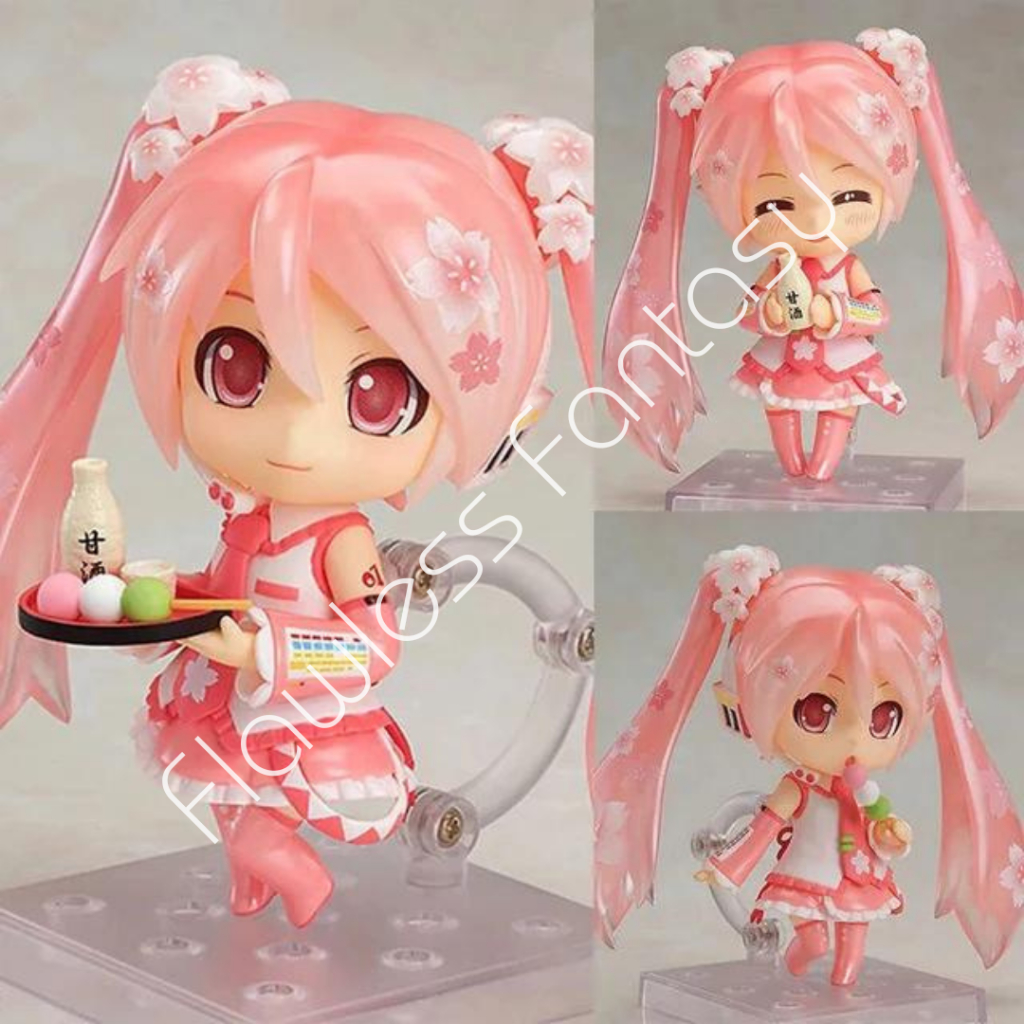 Nendoroid Nendo 500 Hatsune Sakura Miku Vocaloid Bloomed In Japan Action Figure