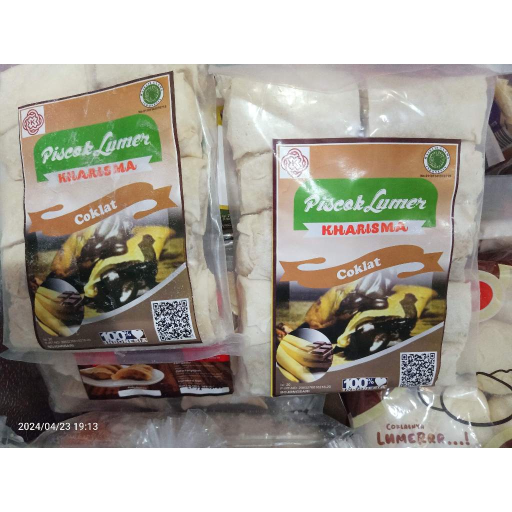 

KHARISMA PISCOK LUMER isi 10pcs, Pisang Coklat Siap Goreng, Frozen Piscok