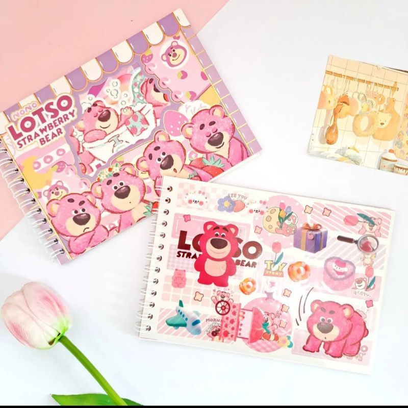 

Sticker Buku Lotso Toy Story Lina Bell