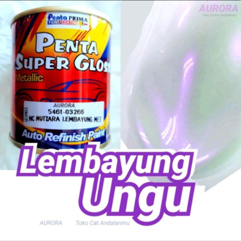 Cat Lembayung Ungu Penta Super Gloss 5461-03266 Pear Violet