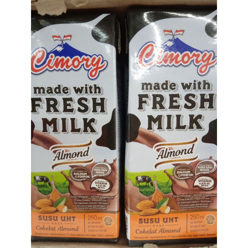 

susu uht Cimory 250ml rasa almond