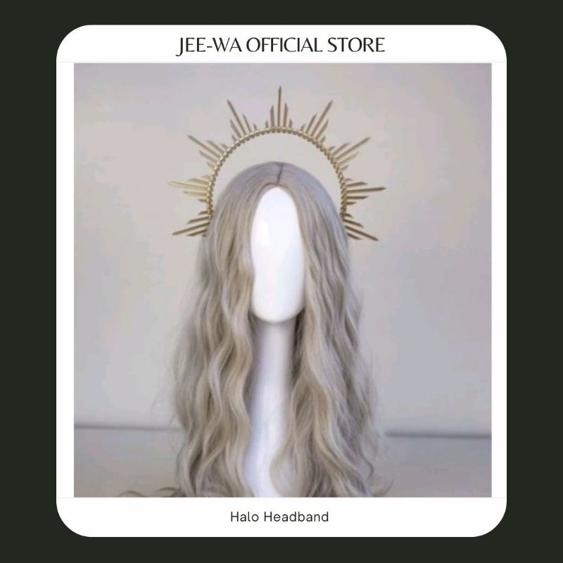 [ JEE - WA ] PART 24 - Bando Halo Angel Malaikat Aesthetics Gold Emas | Crown Malaikat Cosplay Murah