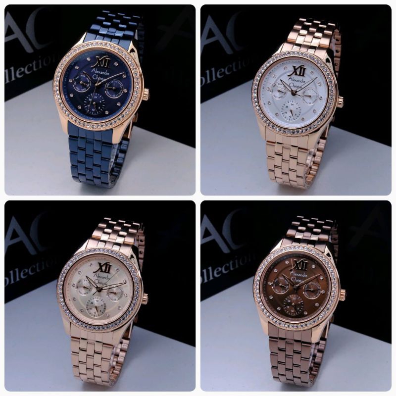 JAM TANGAN WANITA ALEXANDRE CHRISTIE AC2496 / AC 2496 / 2496 ORIGINAL