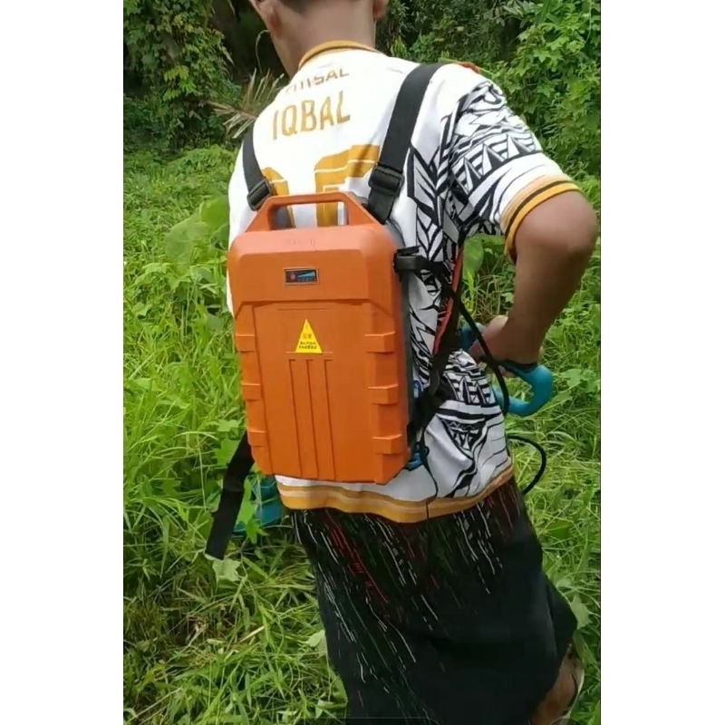 mesin potong rumput portable