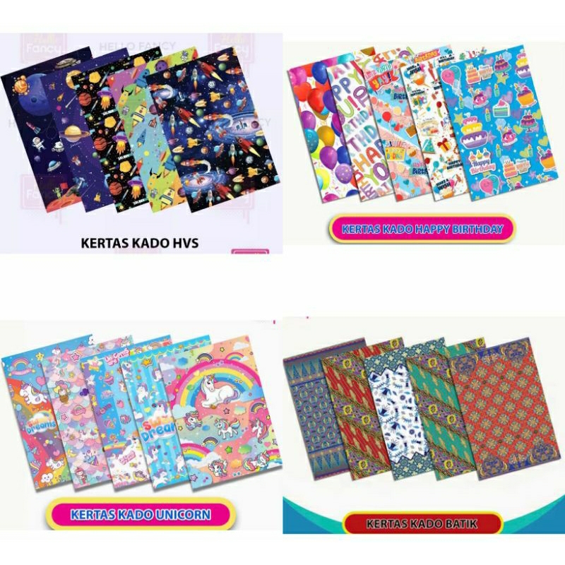 

Kertas Kado Tambahan Pekingan Untuk Ulang Tahun dan Sebagainya