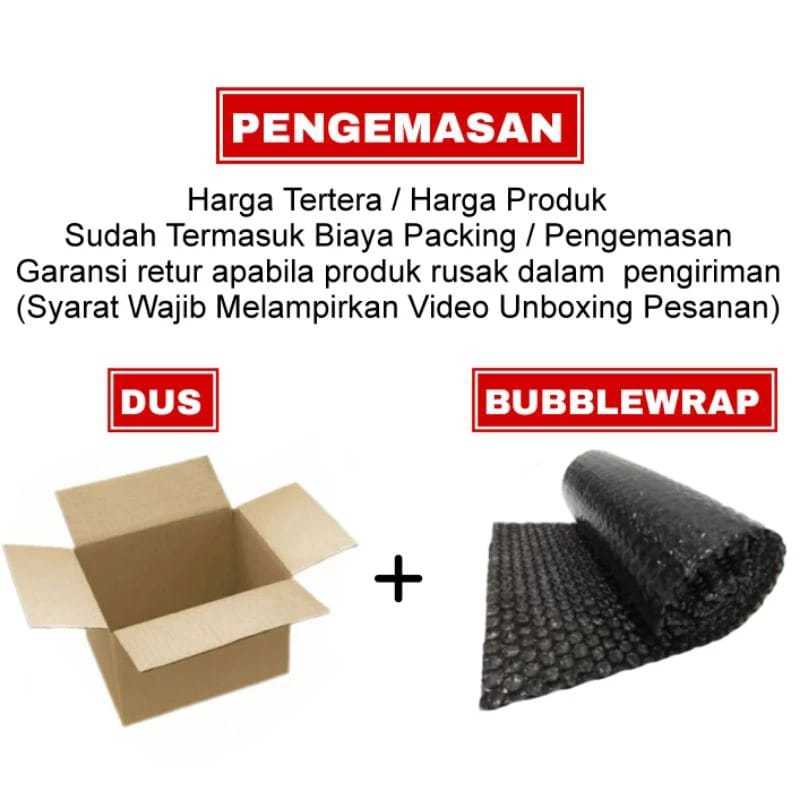 

Tambahan Packing Kardus + Bubblewrap