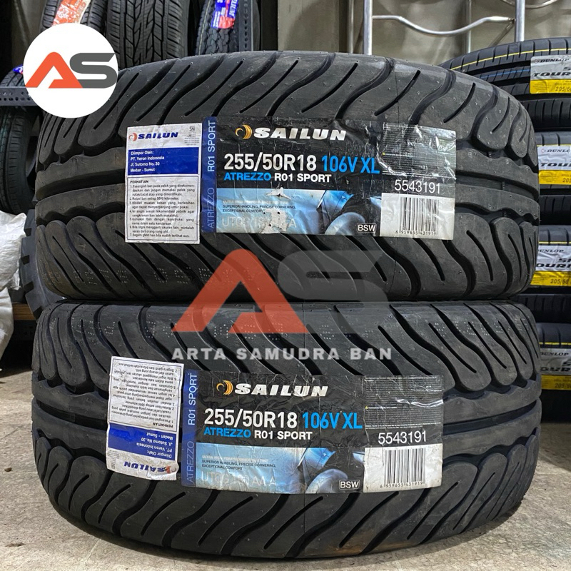 Ban Sailun Atrezzo R01 Sport 255 / 50 R 18 R18 Semi Slick Drag Innova Fortuner