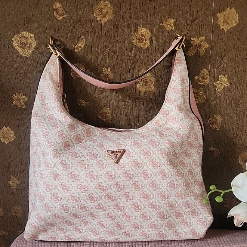 Tas GUESS ORIGINAL warna Pink