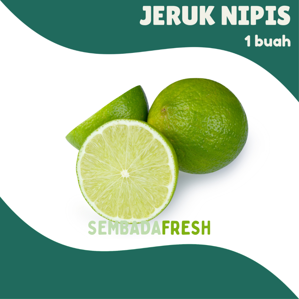 

Jeruk Nipis 1 Buah - SEMBADA FRESH [Pengiriman Instant]