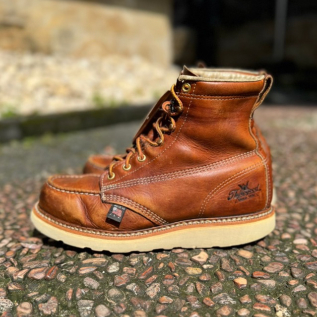 Thorogood American Heritage 6” Moc Toe Boot Size 41