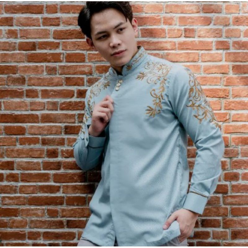 Kemeja Pria NUC.ID | ABINAYA Blue