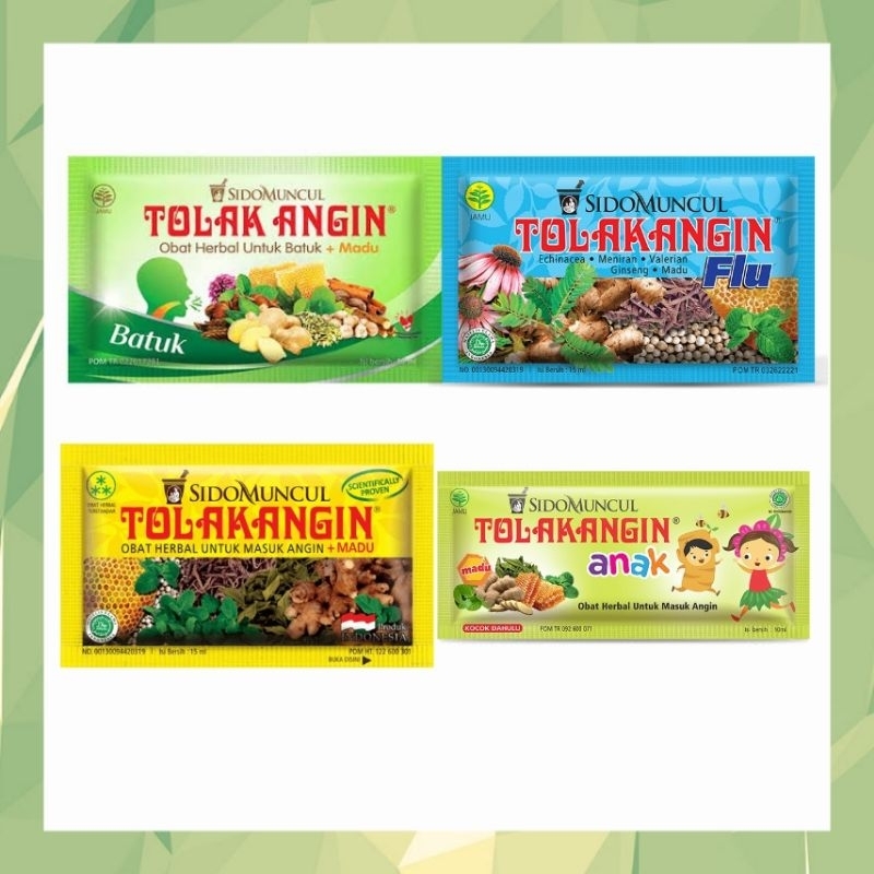 JUAL PER SACHET Tolak Angin | Batuk | Flu | Anak - HERBAL