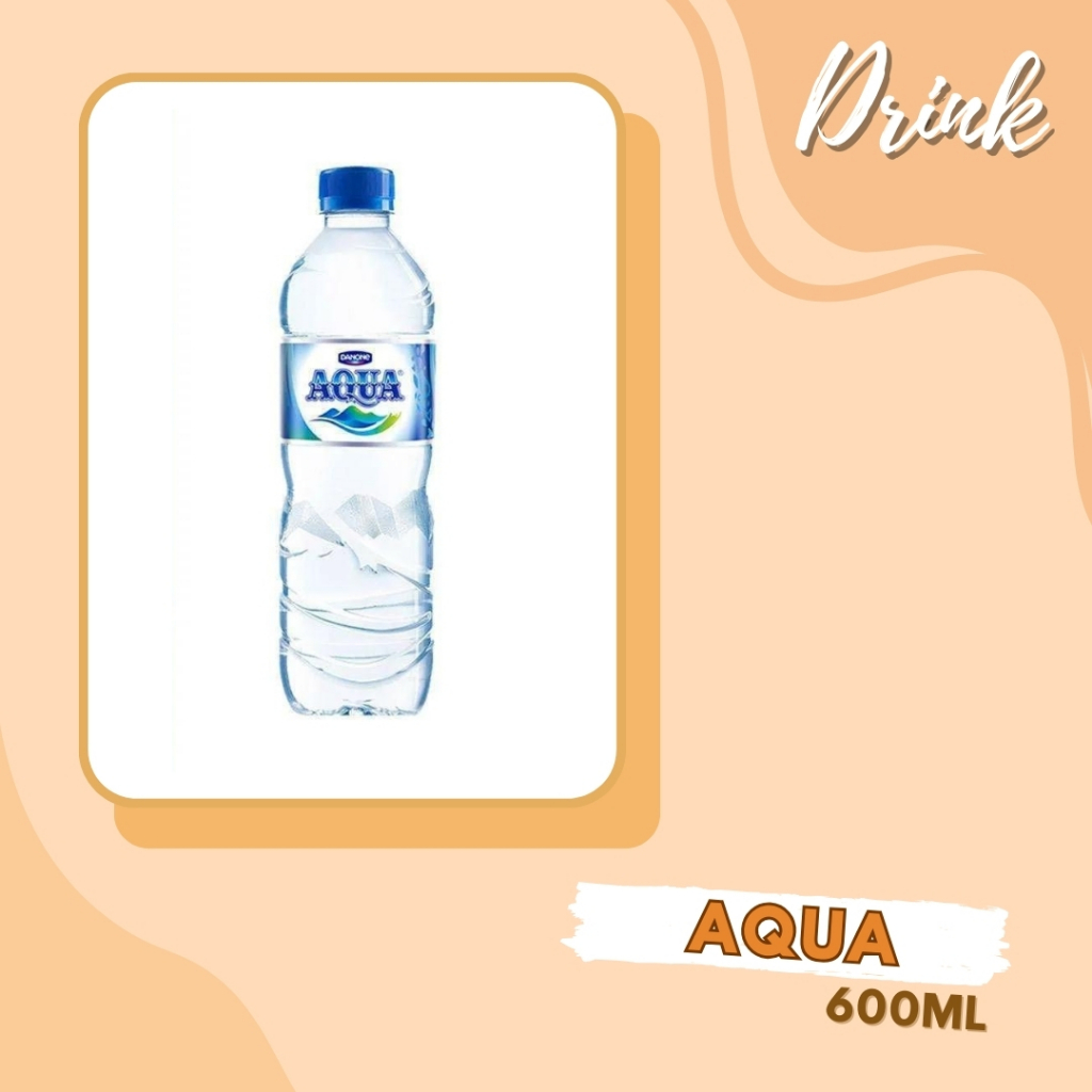 

DRINK | MINUMAN BOTOL | AQUA | AIR MINUM DALAM KEMASAN AIR MINERAL | BOTOL | AQUA 600ML