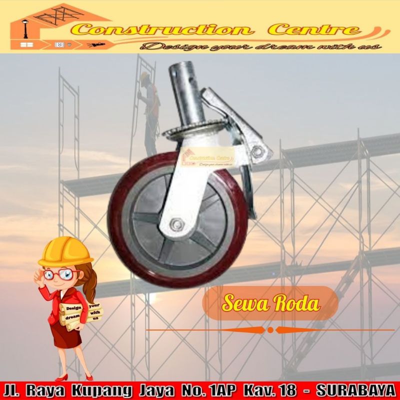 sewa roda scaffolding