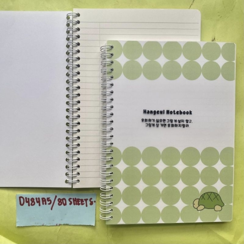 

NOTEBOOK SPIRAL A5 D484A5 ISI 80 LEMBAR