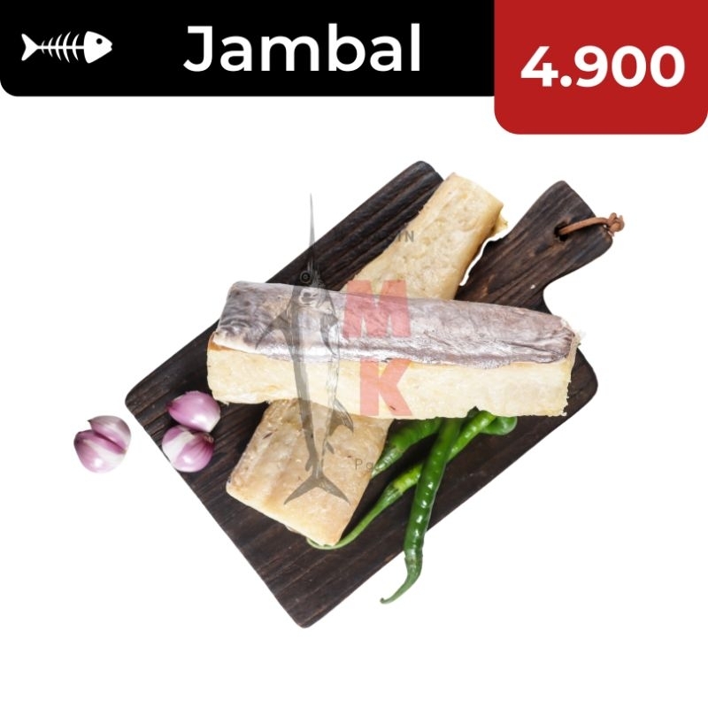 

ECERAN!!! 5k Jambal SUPER / Jambal Daging SUPER / Jambal Roti / Ikan Asin Murah / Ikan Asin Enak